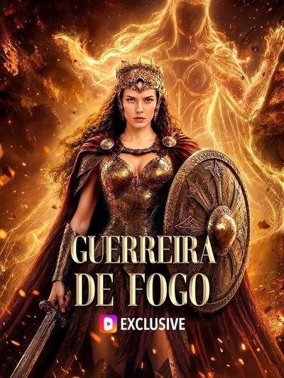 Capa da miniss&eacute;rie Guerreira de Fogo