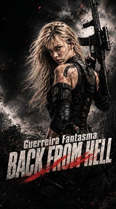 Capa da miniss&eacute;rie Guerreira Fantasma de Volta do Inferno
