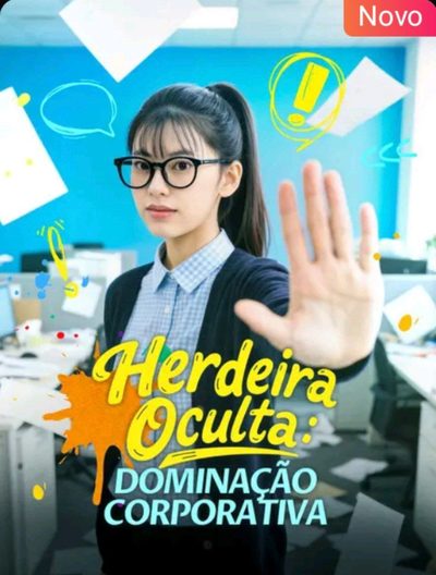 Capa da minisserie Herdeira Oculta: Dominação Corporativa
