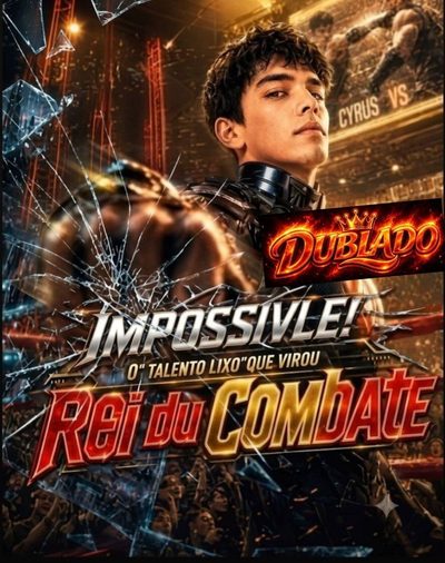 Capa da miniss&eacute;rie Impossível o Talento Lixo que Virou Rei do Combate dublado