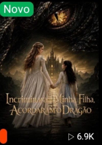 Capa da miniss&eacute;rie Incriminaram Minha Filha Incriminaram o Dragão