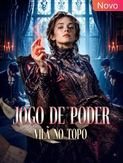 Capa da miniss&eacute;rie Jogo de Poder Vilã no Topo