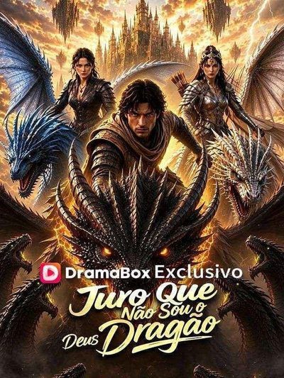Capa da minisserie Juro que Não Sou o Deus Dragão