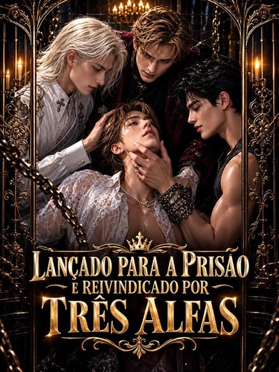 Capa da miniss&eacute;rie Lançado para a Prisão e Reivindicado por Três Alfas - Bl