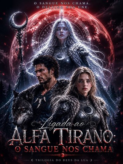 Capa da minisserie Ligada ao Alfa Tirano: o Sangue nos Chama