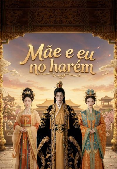 Capa da minisserie Mãe e Eu no Harém dublado