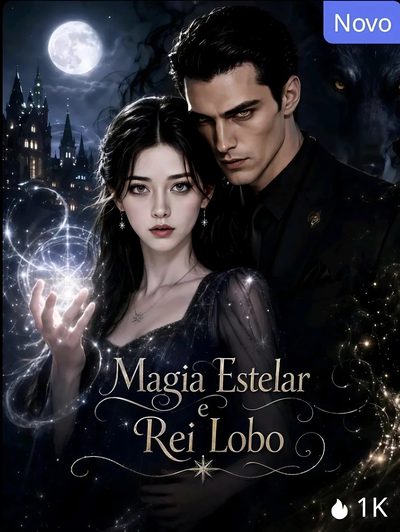 Capa da miniss&eacute;rie Magia Estelar e Rei Lobo