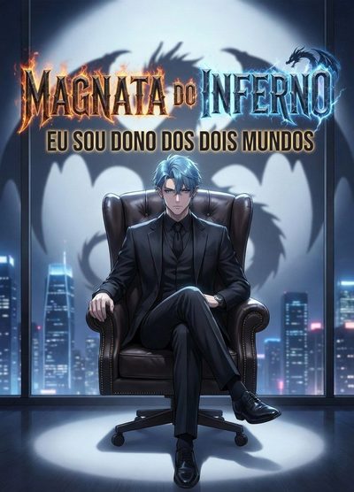 Capa da minisserie Magnata do Inferno Eu Sou Dono dos Dois Mundos