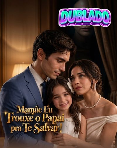 Capa da miniss&eacute;rie Mamãe Eu Trouxe o Papai Pra Te Salvar
