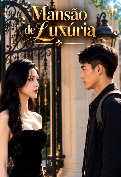 Capa da miniss&eacute;rie Mansão de Luxúria