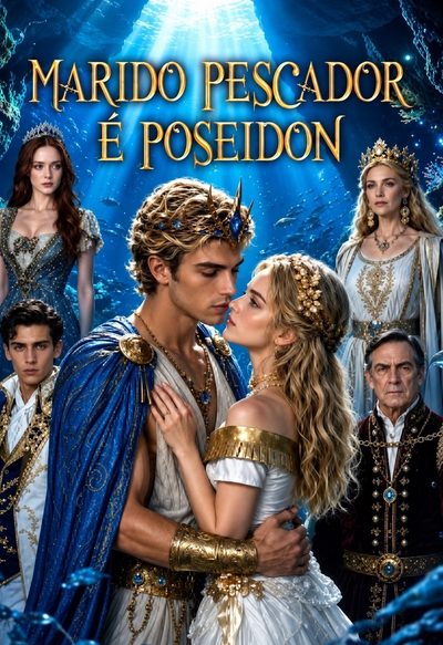 Capa da miniss&eacute;rie Marido Pescador É Poseidon
