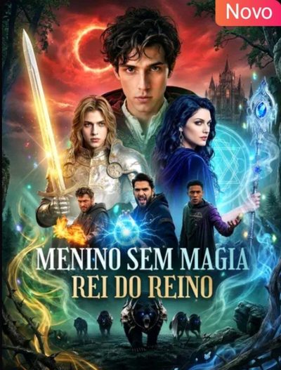 Capa da miniss&eacute;rie Menino sem Magia Rei do Reino