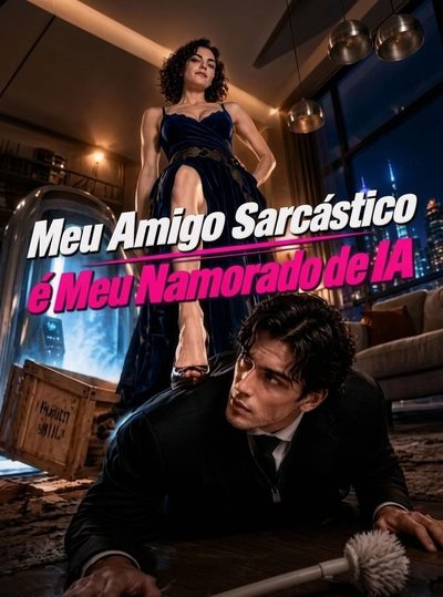 Capa da miniss&eacute;rie Meu Amigo Sarcástico É Meu Namorado de Ia