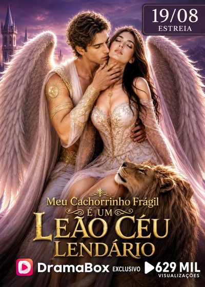 Capa da miniss&eacute;rie Meu Cachorrinho Frágil É Um Leão Lendário