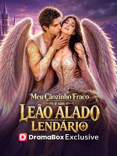 Capa da miniss&eacute;rie Meu Cãozinho Fraco É Um Leão Alado Lendário -