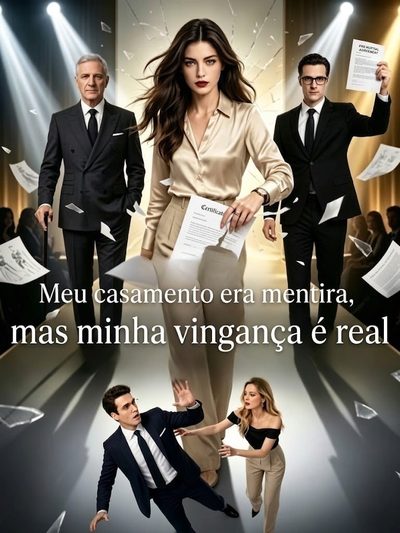 Capa da miniss&eacute;rie Meu Casamento Era Mentira, Mas Minha Vingança É Real