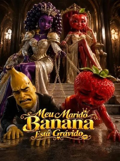 Capa da miniss&eacute;rie Meu Marido Banana, Está Grávido
