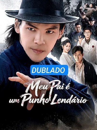 Capa da minisserie Meu Pai É Um Punho Lendario dublado