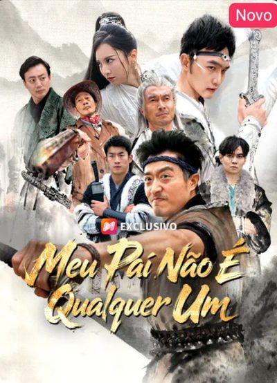 Capa da minisserie Meu Pai Não É Qualquer Um dublado