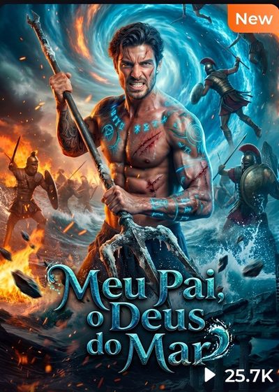 Capa da miniss&eacute;rie Meu Pai, o Deus do Mar