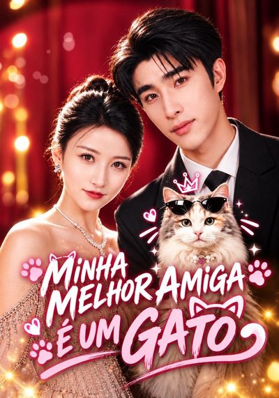 Capa da miniss&eacute;rie Minha Melhor Amiga É Um Gato