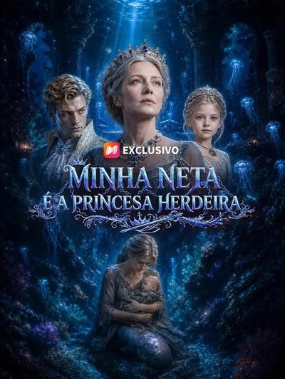 Capa da miniss&eacute;rie Minha Neta É a Princesa Herdeira