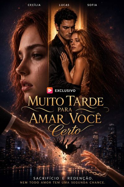Capa da minisserie Muito Tarde para Amar Voce Certo