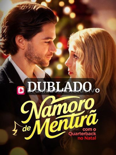 Capa da minisserie Namoro de Mentira com o Quarterback no Natal (dublado) dublado