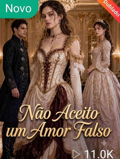 Capa da minisserie Não Aceito Um Amor Falso dublado