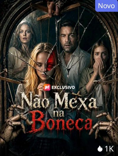 Capa da minisserie Não Mexa na Boneca dublado