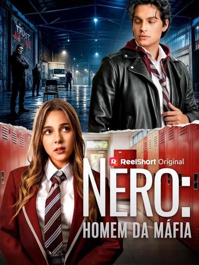 Capa da miniss&eacute;rie Nero o Homem da Máfia