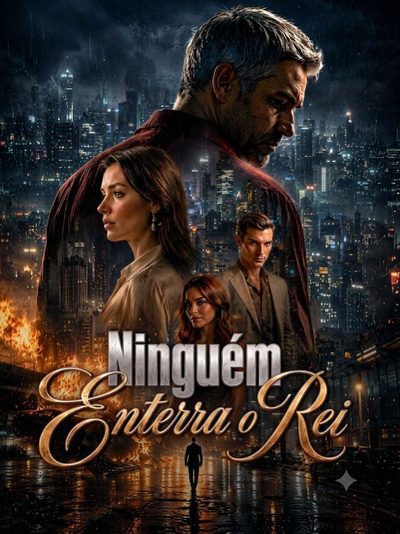 Capa da miniss&eacute;rie Ninguém Enterra o Rei