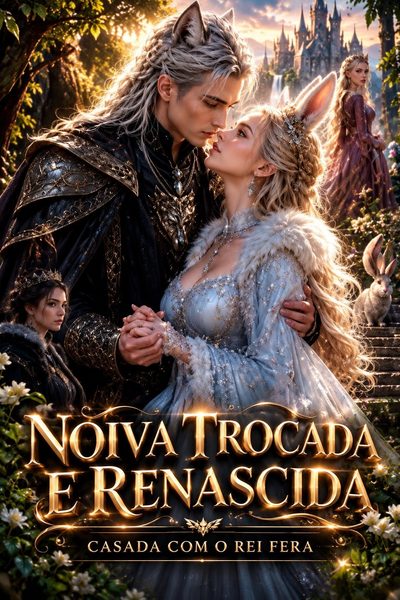 Capa da miniss&eacute;rie Noiva Trocada e Renascida Casada com o Rei Fera
