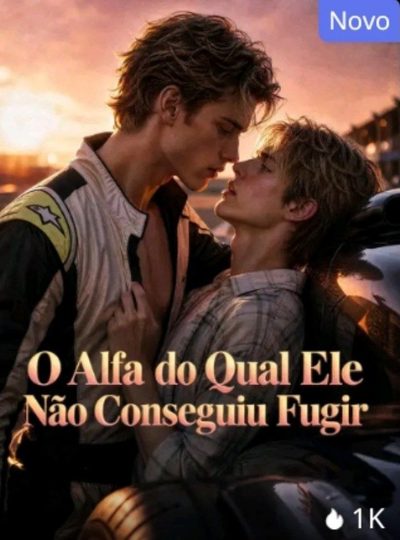 Capa da miniss&eacute;rie O Alfa do Qual Ele Não Conseguiu Fugir Bl