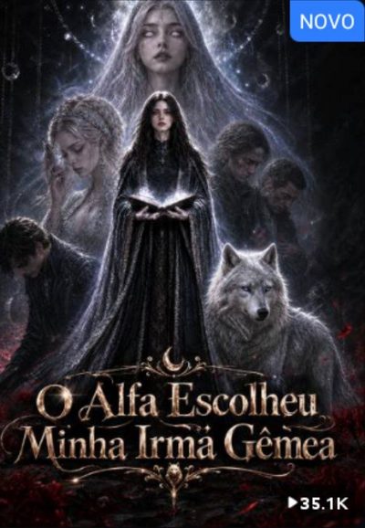 Capa da miniss&eacute;rie O Alfa Escolheu Minha Irmã Gêmea