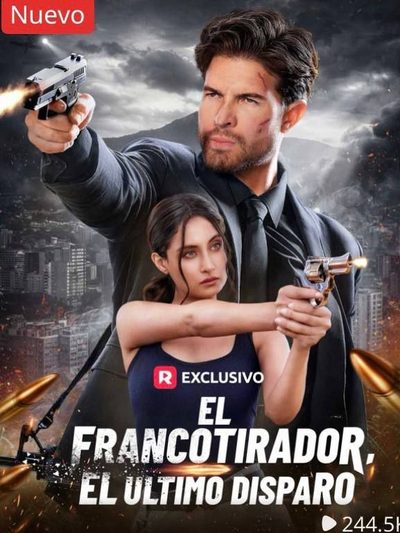 Capa da miniss&eacute;rie O Atirador de Elite, o Último Tiro