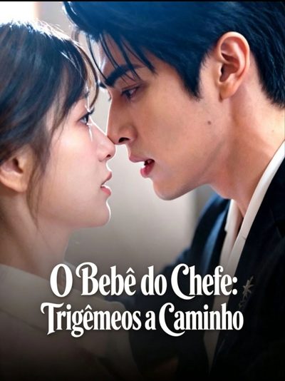 Capa da miniss&eacute;rie O Bebê do Chefe Trigêmeos a Caminho the Boss's Baby: Triplets On the Way