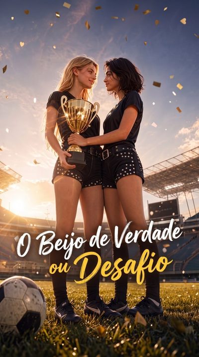 Capa da miniss&eacute;rie O Beijo de Verdade Ou Desafio Lgbtqia