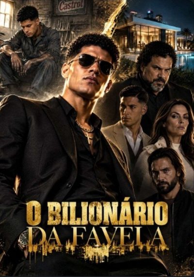 Capa da miniss&eacute;rie O Bilionário da Favela