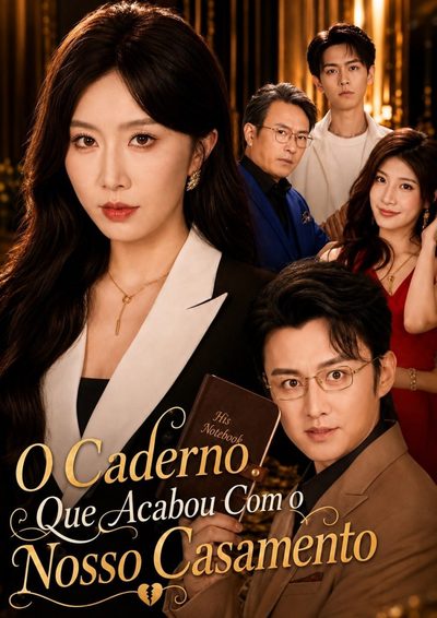Capa da miniss&eacute;rie O Caderno que Acabou com o Nosso Casamento