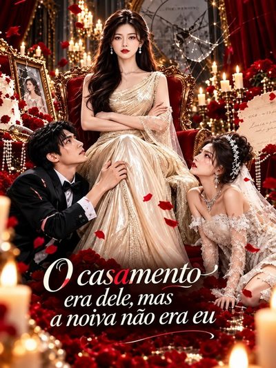 Capa da miniss&eacute;rie O Casamento Era Dele, Mas a Noiva Não Era Eu
