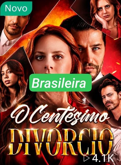 Capa da minisserie O Centésimo Divórcio - Brasileira ✅ Qualidade Melhor