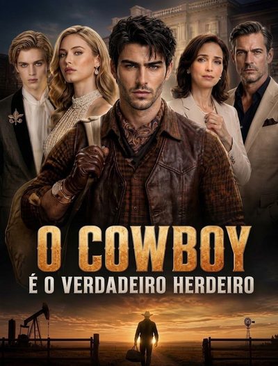 Capa da miniss&eacute;rie O Cowboy É o Verdadeiro Herdeiro -