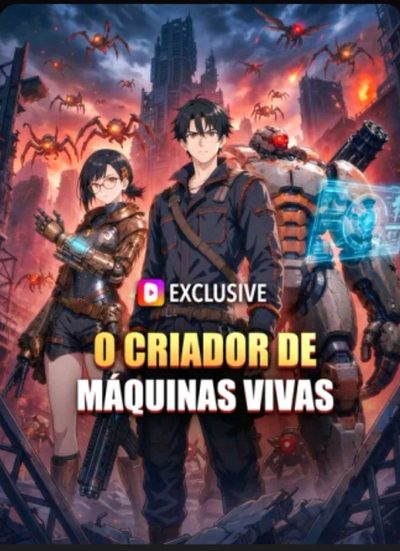 Capa da minisserie O Criador de Máquinas Vivas
