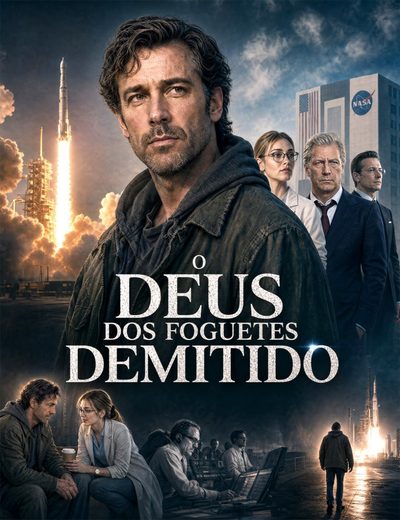 Capa da miniss&eacute;rie O Deus dos Foguetes Demitido