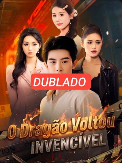 Capa da minisserie O Dragão Voltou Invencível dublado