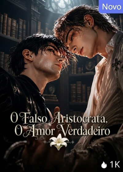Capa da miniss&eacute;rie O Falso Aristocrata, o Amor Verdadeiro Bl