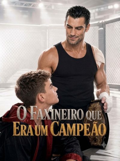Capa da miniss&eacute;rie O Faxineiro que Era Um Campeão