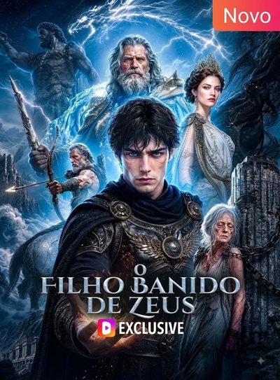 Capa da miniss&eacute;rie O Filho Banido de Zeus