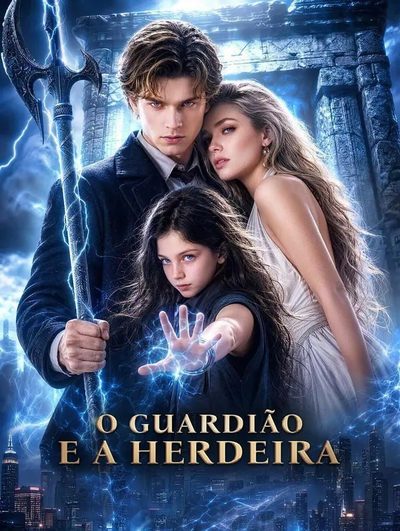 Capa da miniss&eacute;rie O Guardião e a Herdeira